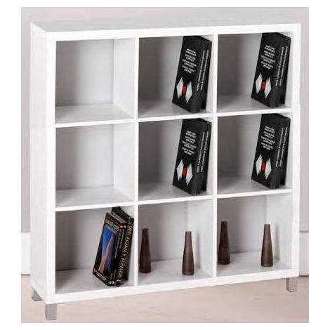 Estanteria Kubox 3x3 blanco