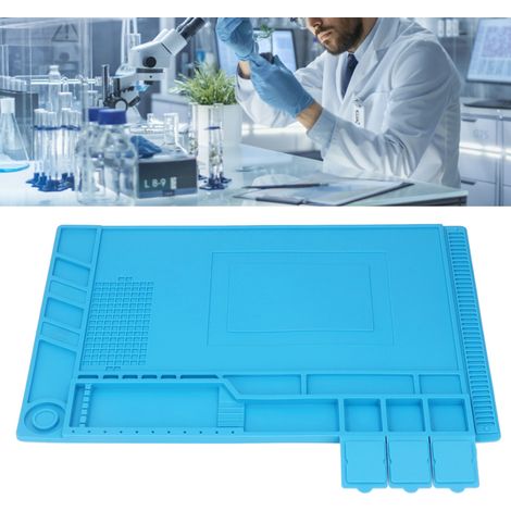 Tapis de Soudure Magnétique Anti-Statique et Résistant à la Chaleur pour Réparation