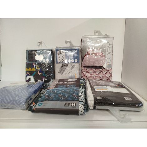 Lot de 6 - TODAY - DOUCEUR D'INTÉRIEUR - Parures de couette 240x220cm - 100% Coton 57 fils - Confort Oeko-Tex - Voir photos (1/4)