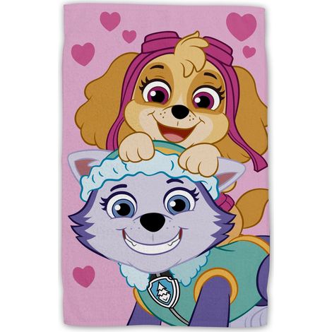 SKYE EVEREST PAW PATROL Vorschulhandtuch, Kinderbaumwolle, 30 x 50 cm, für Gesicht und Hände (1/2)