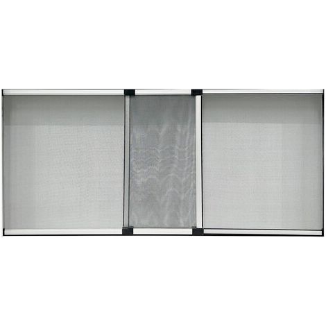 C ZANZARIERA ESTENS C/SPAZZ H70X100/192 SILVER Q.TA 5