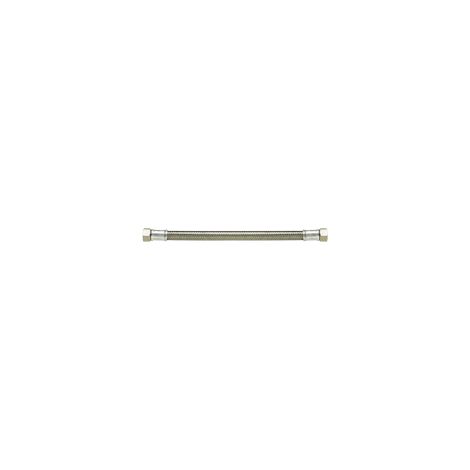 Flexible Tressé Inox STANDARD - Sanitaire/Chauffage/Clim - Tuyau Ø15-50mm - Femelle/Femelle égale 33x42 -500mm - Ø32mm