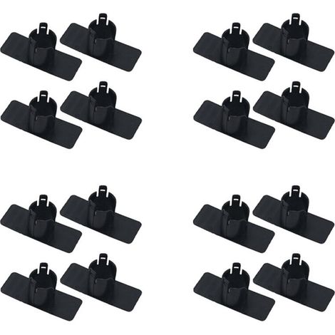 Adatto per lotto di 16 staffe di montaggio per sensori di parcheggio per auto 66206989069 7H0919275E, applicabile a E38, E39, E46, X5, E53, E60, E61, E64.