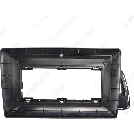 Compatible with Audi Q5 (2010-2018): Modification frame, large screen Android navigation frame, speaker panel frame, 10.1 inches (1/4)
