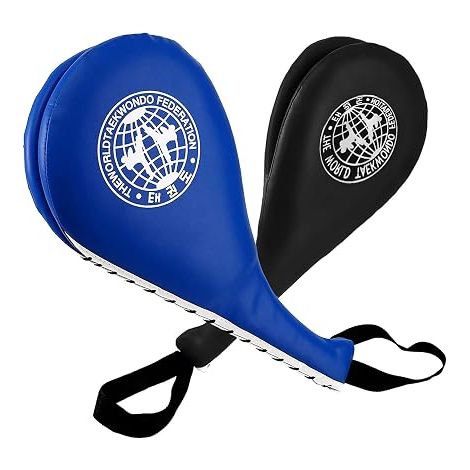 Taekwondo Pads 2 Pack Durable Martial Arts Karate Kickboxing Training Pads for Kids, Youth and Adults (1/5)