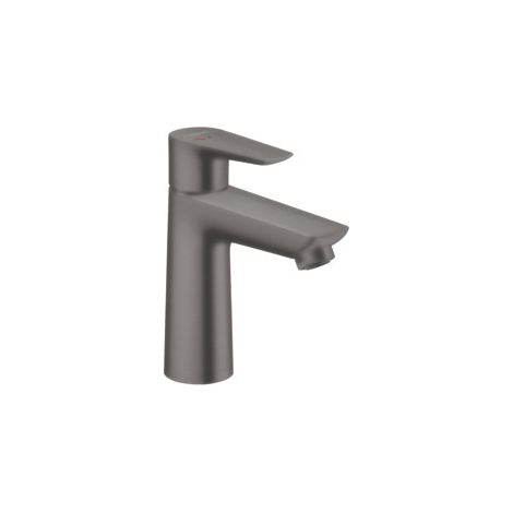 Hansgrohe Talis E - Waschtischarmatur mit Ablaufgarnitur, CoolStart, schwarz verchromt gebürstet 71713340 (1/5)