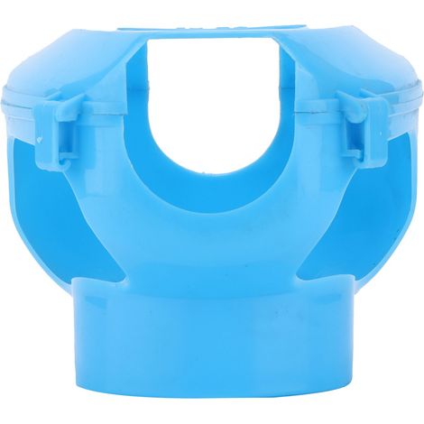 Support en plastique pour pigeons voyageurs, avec mangeoires et distributeurs de médicaments pour jeunes pigeons voyageurs (bleu). (1/5)