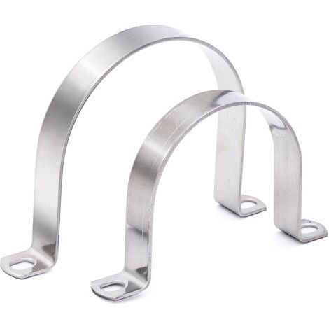 4 Collier De Serrage Tuyau Acier Inoxydable Ø80 Mm Fixation Robuste Pour Plomberie (1/5)