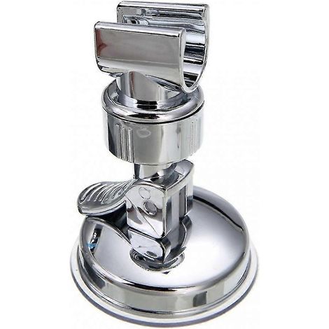 Support de pommeau de douche à ventouse, réglable, universel, fixation murale, sans perçage (1/5)