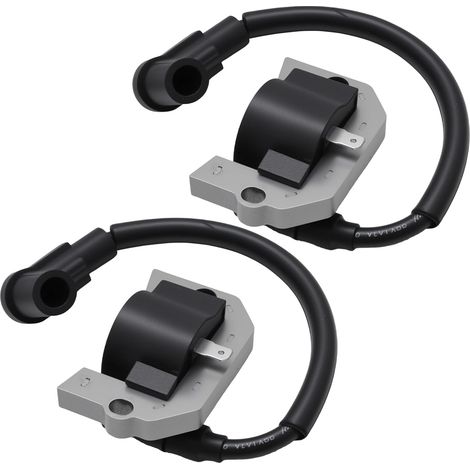 Pack de 2 Bobines d'allumage 21171-7001, Remplacement pour moteurs de tondeuse à gazon Kawasaki FH381V FH430V FH500V FH531V FH541V FH580V, Remplace 21171-7007 AM133525 MIA11064