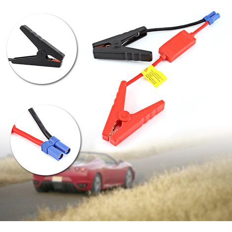 Câble de démarrage pour batterie voiture - Protection contre inversion polarité et surcharge (1/5)