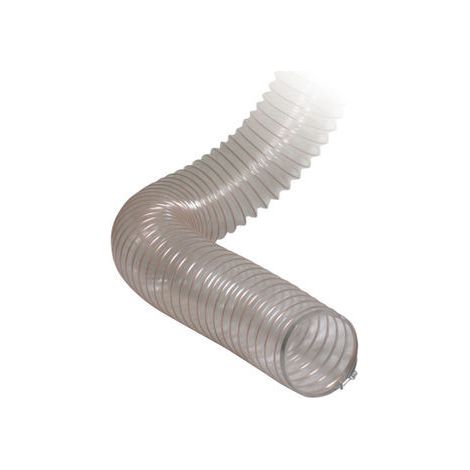 Tuyau transparent en spirale PU - 150MM - 10M Holzkraft 150MM10M (1/2)