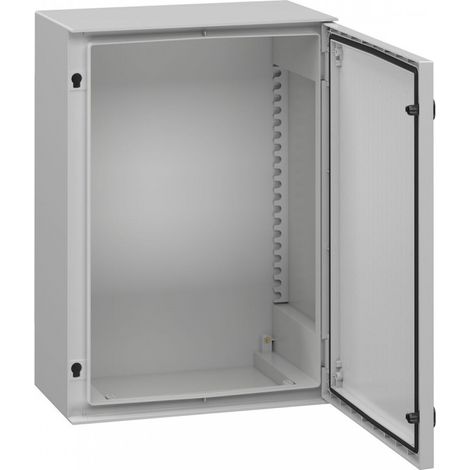[JAMAIS UTILISE] Armoire Coffret Électrique Mural SCHNEIDER Thalassa PLM 747x536x300mm - NSYPLM75G (1/5)