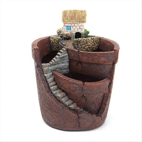 Suspendu jardin Potted Micro Landscape viande pots de fleurs A (1/5)