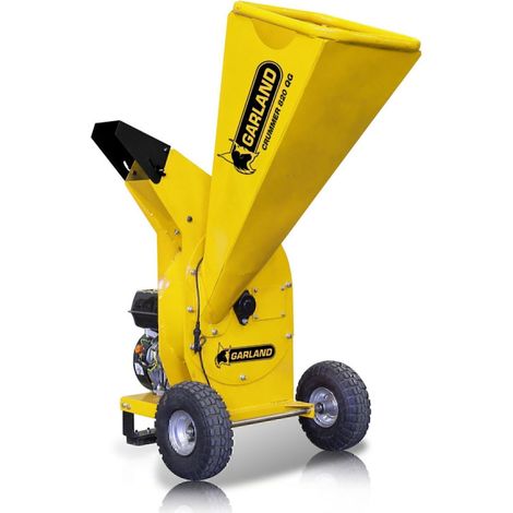 Garland – Broyeur de végétaux thermique 4 temps 208 cc – Moteur essence 64 kg – Compact et robuste pour déchets verts – Idéal pour chantiers humides (1/5)