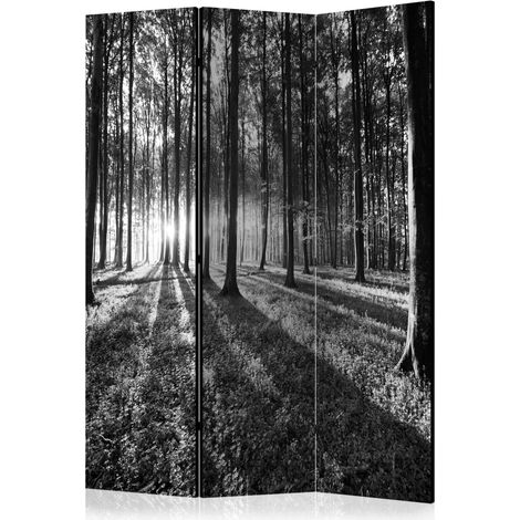 Paravento - Grey Wilderness [Room Dividers] - 135x172 (1/4)