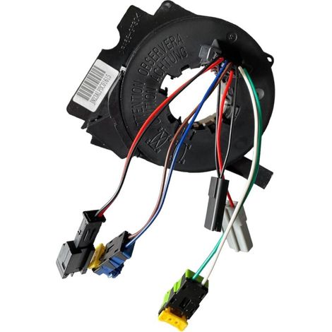 Contacteur Tournant pour Renault – compatible avec Grand Scénic II / Scénic II (2003-2009) – 7701057573, 7701057574, 7701060399
