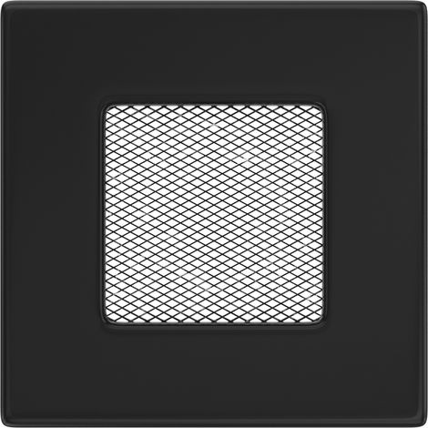 Lüftungsgitter 11x11 schwarz (1/3)