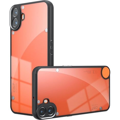 Funda Nothing CMF para iPhone 1, Fusion Hybrid, transparente (1/5)