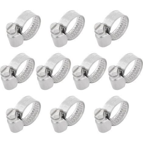 Gamme diamètre 11 mm à 20 304 Edelstahl Deutsch Typ Schlauchschelle 10 Stck (1/5)