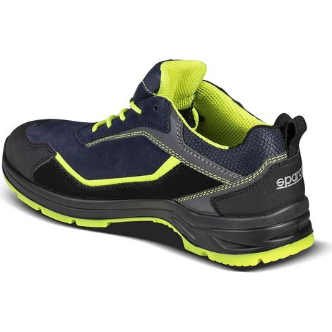 Sparco 07537BMGF Scarpa Antinfortunistica Indy Baltimora ESD S3S SR Blu/Giallo 40 (1/3)