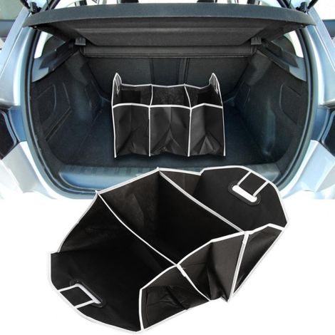Faltbarer Auto-Organizer mit 3 Fächern, 55 cm x 33 cm
