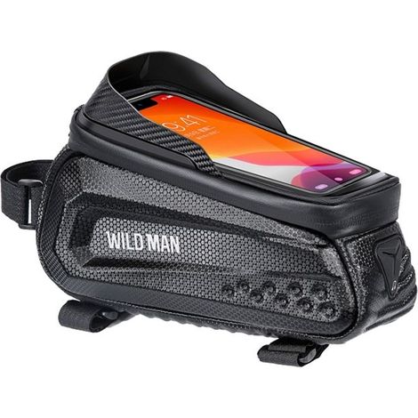 Sac coque rigide EVA - HAWUJ - WILD MAN E10 - 1L - Vélo montagne noir (1/5)