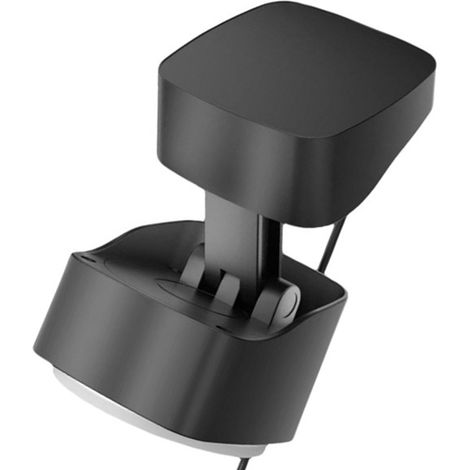 1 set. Color: Black. Material: ABS. Foldable wireless magnetic car mount, universal suction cup type. (1/5)