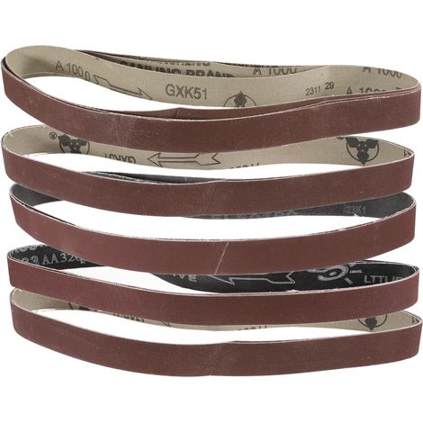 15pcs 1 x 30" Bandes Abrasives Pour Travail Du Bois Reparation (1/5)