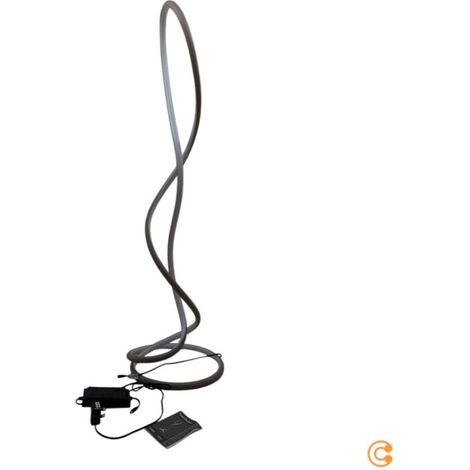[GEBRAUCHT] B-Ware Paul Neuhaus LED Floor Lamp Twist, Sand-coloured, Height 143 Cm (1/2)