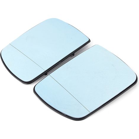 2 Stück Rückspiegelgläser Blau mit Heizfunktion Autozubehör Passend für X5 Serie E53 (links + rechts) (1/5)