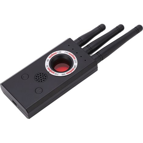 Détecteur de micros espion sans fil, scanner infrarouge, outil de repérage de caméras pour chambres d'hôtel et bureaux (1/5)