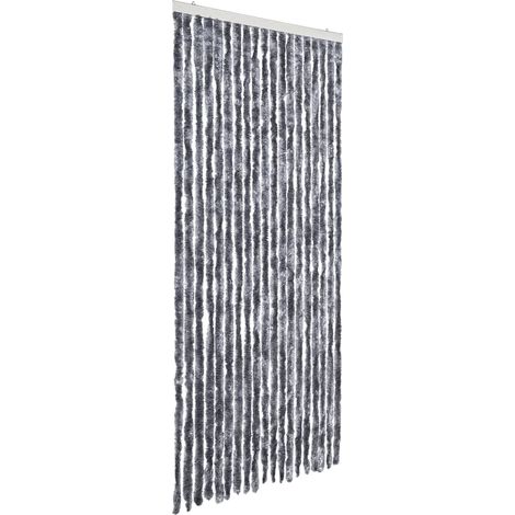 vidaXL Zanzariera Argento 56x185 cm Ciniglia (1/5)