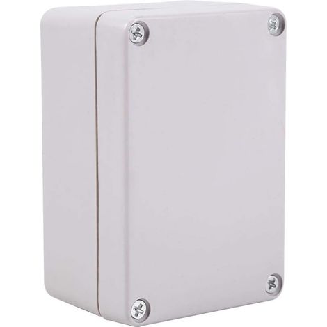 Boîte De Jonction IP66 étanche à L'eau Et à La Poussière En Thermoplastique ABS Pour Projet électrique Extérieur (98 x 66 x 48 mm) (1 Pièce) (1/5)