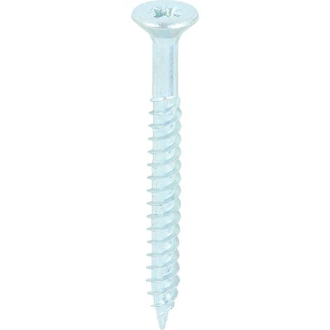 TIMco Twin Thread Zinc Countersunk Woodscrew 10 x 2 Qty 200