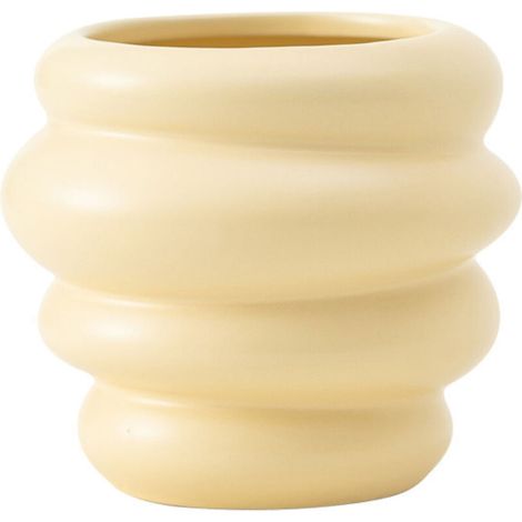 Organisateur de pinceaux de maquillage – Boîte à pinceaux et accessoires – Céramique – Blanc
