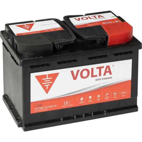 Batería de Coche 70Ah 640A EN Standard Volta L700D (1/3)