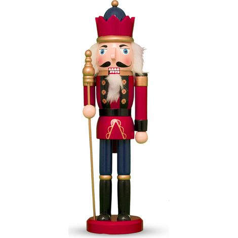 Schiaccianoci Natalizio Soldatino Accessorio Decorativo Ornamenti Natale 36 cm (1/5)