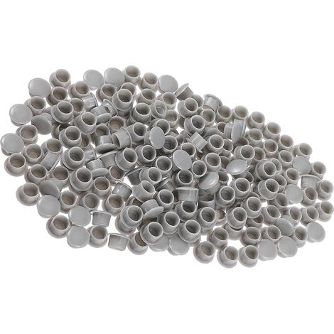 300 capuchons de vis ronds en plastique PP 10 mm installation facile (1/5)