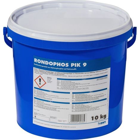 BWT Dosierwirkstoff Rondophos PIK 9 Pulver, Sauerstoffbindemittel, pH-Anhebung, 10kg, 18038