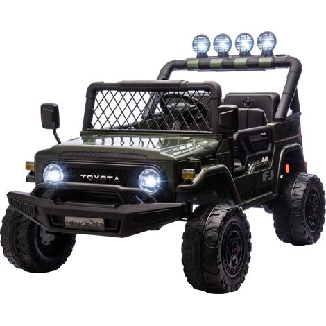 AIYAPLAY Auto Elettrica Bambini 24V 2 Posti Motore 200W con Telecomando (1/5)