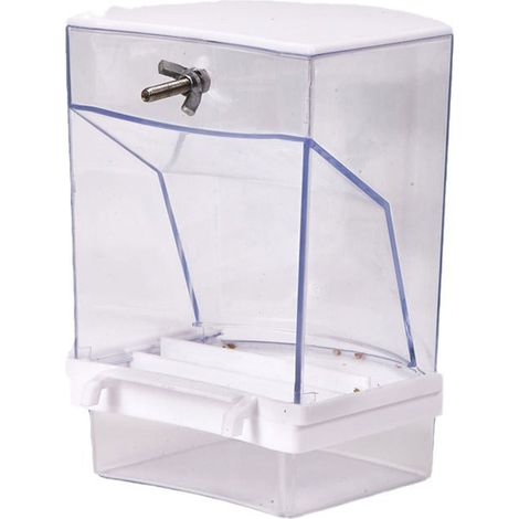 Mangeoire pour perroquets et oiseaux, récipient pour la nourriture ou l'eau dans les cages et les zones d'élevage domestiques.-AquaForge (1/5)