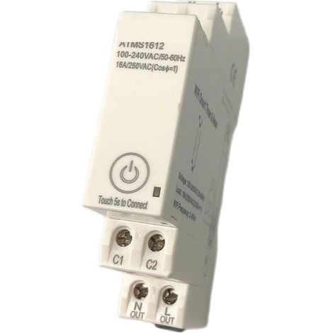 Moniteur d'énergie Domestique Intelligent Minuterie Intelligente WiFi et amp Compteur d'électricité TUYA APP Minuterie Commutateur ATMS1612 Moniteur d'électricité en Temps réel (1/4)