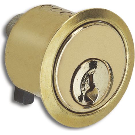 JUNIE Zylinder ø 22 mm zu Schlössern 2863/2886 Sperre BN 0101, Messing poliert