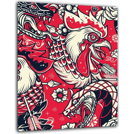 PIASTRA DI PROTEZIONE IN VETRO PER INDUZIONE 40x52 BIRD (1/5)