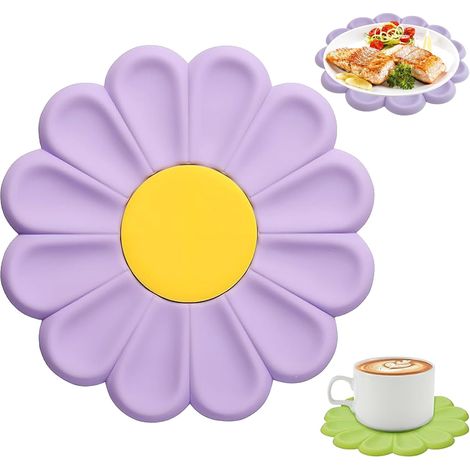 Dessous de plat en silicone, 17 cm, isolant thermique (1/5)