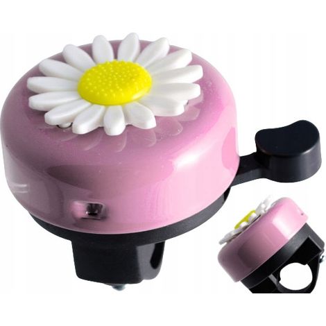 Campanello per bicicletta per bambini, fiore in acciaio, 55 mm (1/3)
