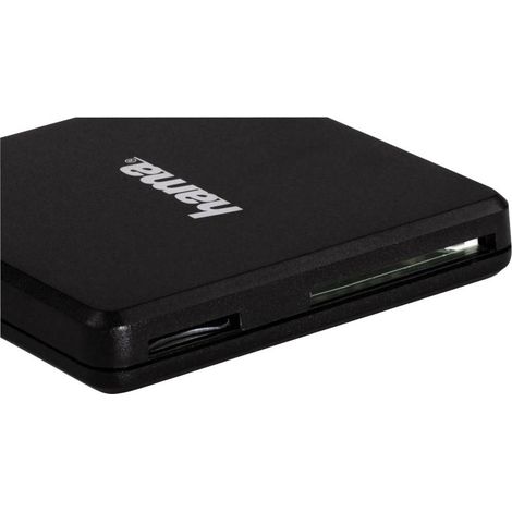 HAMA Lecteur de cartes USB 3.0 Multi SD/microSD/CF Noir (1/3)