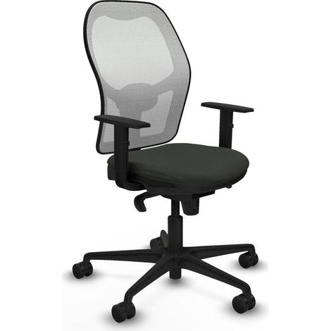 piqueras-y-crespo Jorquera Silla de oficina negra ergonómica (1/3)