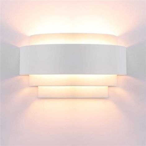 LED wall light, indoor wall light, simple design, metal lamp, indoor wall light, warm white (1/4)